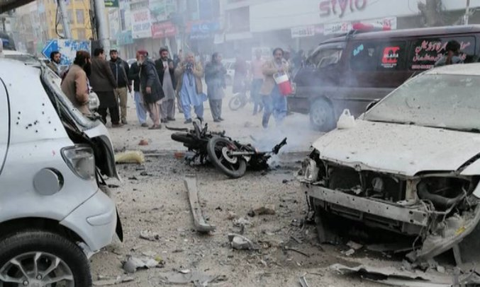 ۷ کشته در بمب گذاری انتحاری در غرب پاکستان