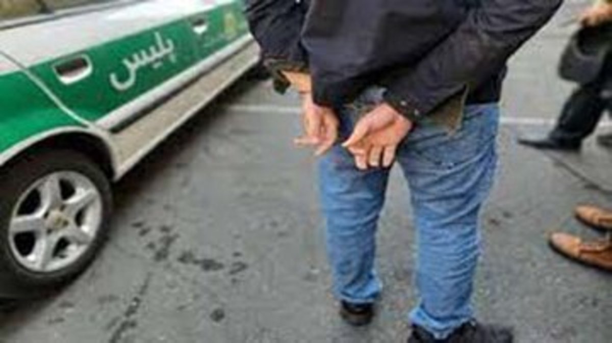 دستگیری سارق سابقه دار توسط پلیس