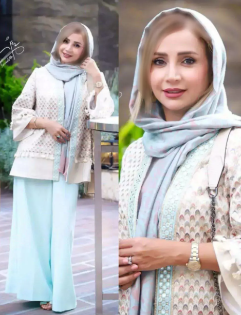 استایل آبی آسمانی شبنم قلیخانی / خانم بازیگر با این تیپ حسابی تغییر کرده+عکس استایل آبی آسمانی شبنم قلیخانی / خانم بازیگر با این تیپ حسابی تغییر کرده+عکس