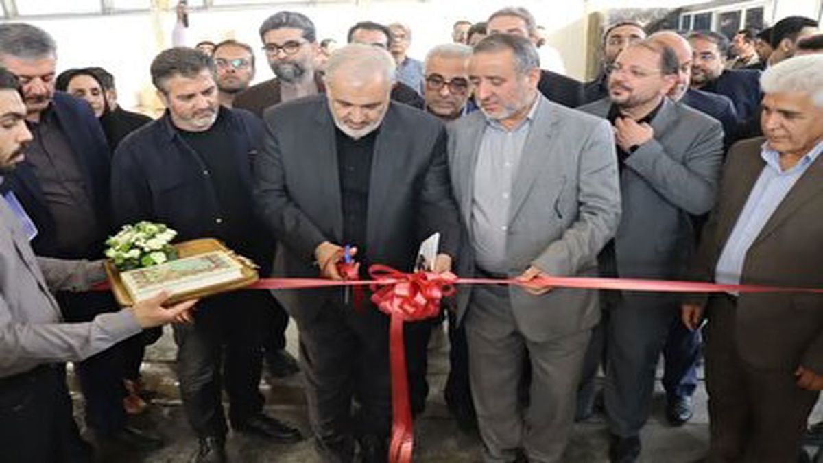افتتاح واحد تولید سنگ در سمنان