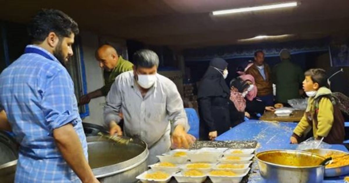 توزیع ۴۰ هزار پرس غذای گرم بین نیازمندان زنجانی