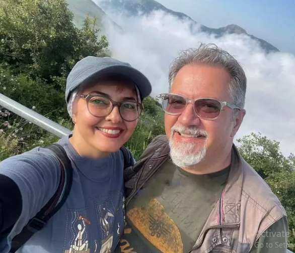 عکس ماه عسل آناهیتا همتی و شوهر سن و سال دارش در خارج!