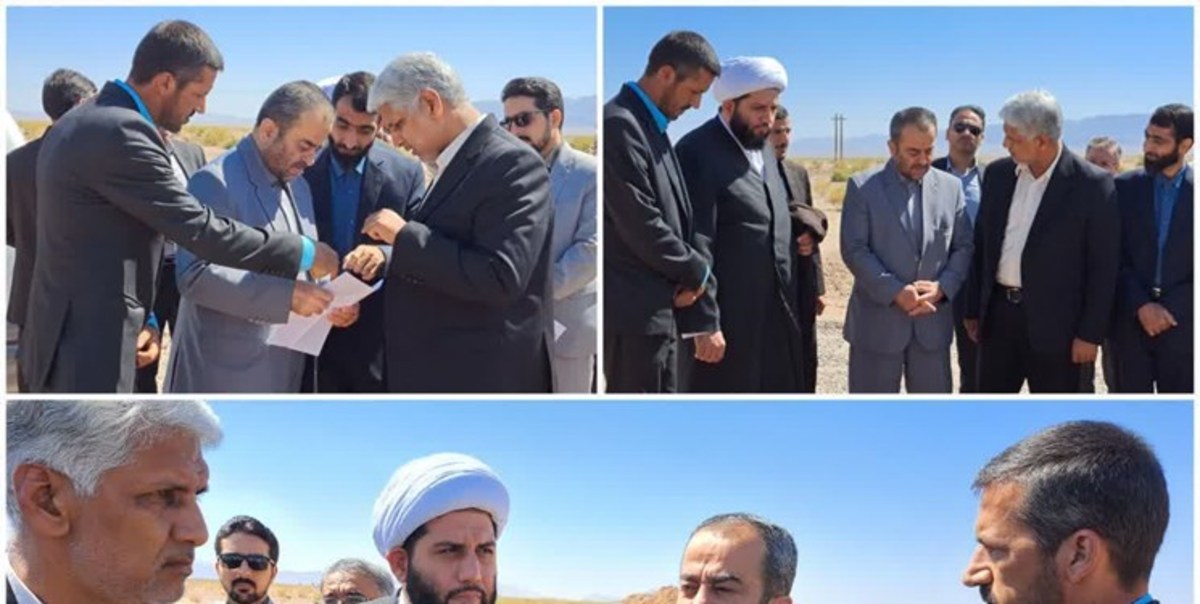 بازدید استاندار خراسان جنوبی از پروژه‌های در حال احداث بخش دستگردان طبس