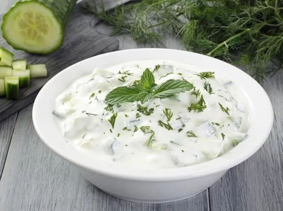 این ماست و خیار رستورانی را حتما امتحان کنید