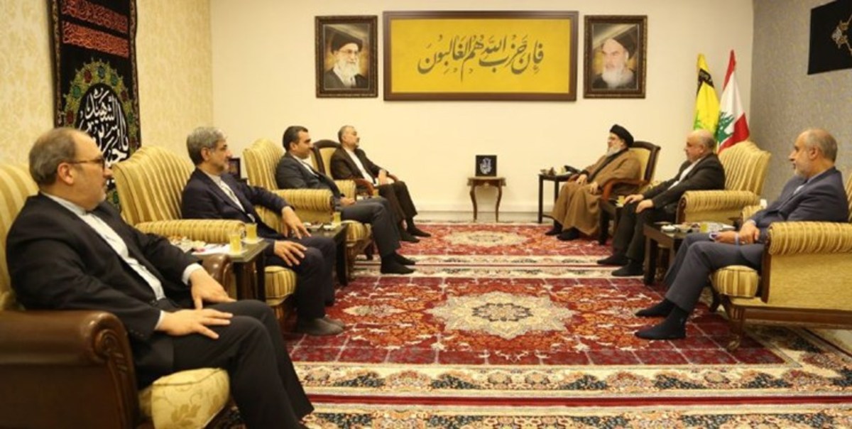امیرعبداللهیان با سیدحسن نصرالله دیدار کرد