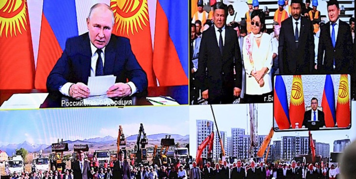 ساخت مدارس روسی در قرقیزستان کلید خورد