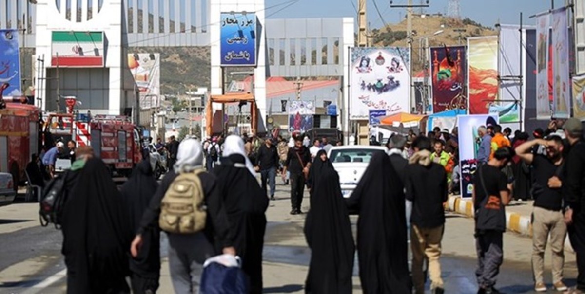 خروج بیش از ۴۸ هزار زائراربعین از پایانه مرز باشماق