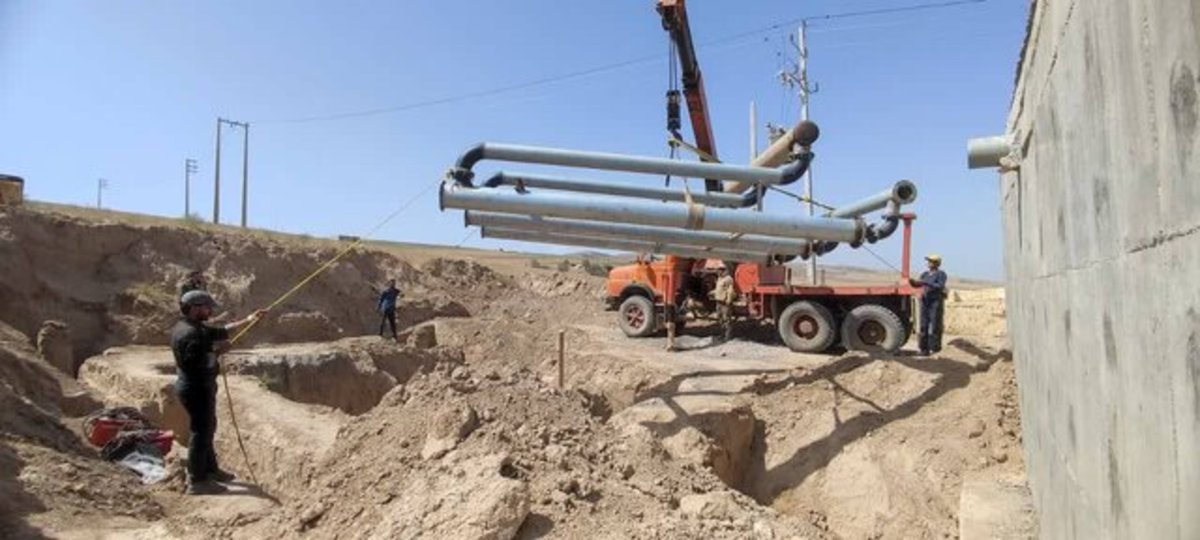 بهره برداری از سه پروژه آبرسانی به ۲۰ روستای خراسان شمالی