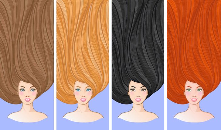 شخصیت زنان را از روی رنگ موی آن‌ها بشناسید