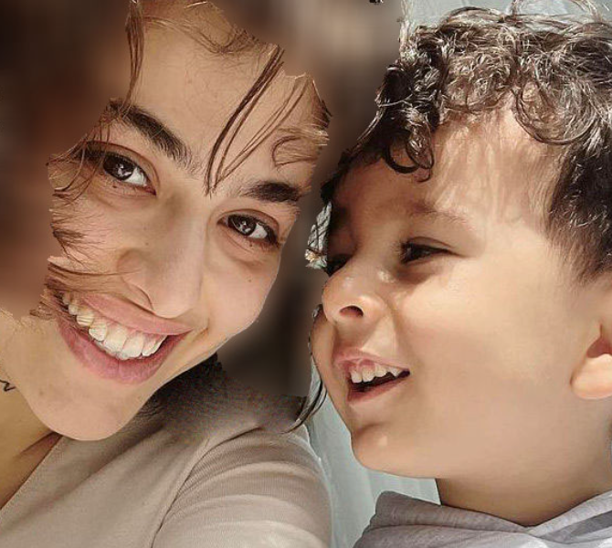 تنها عکس زیبای ریحانه پارسا بعد از مهاجرت! / عشق به پسری به نام رایبد!