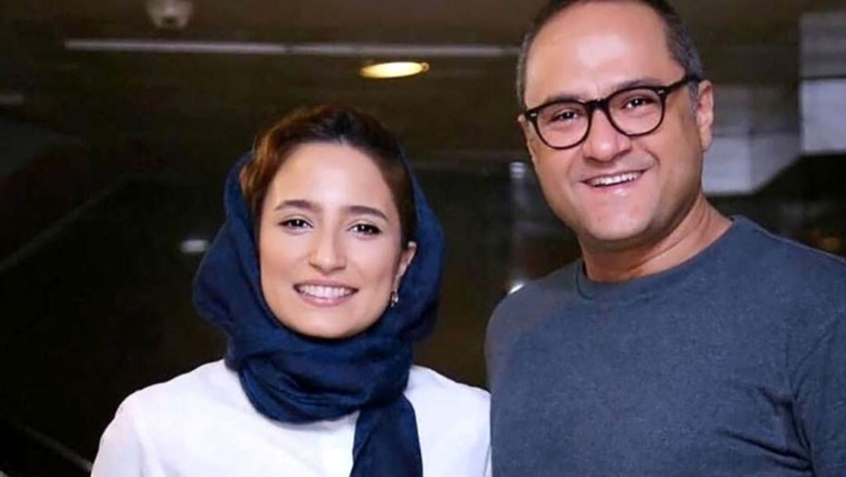 جلف بازی رامبد جوان گریبان همسرش را هم گرفت! +عکس
