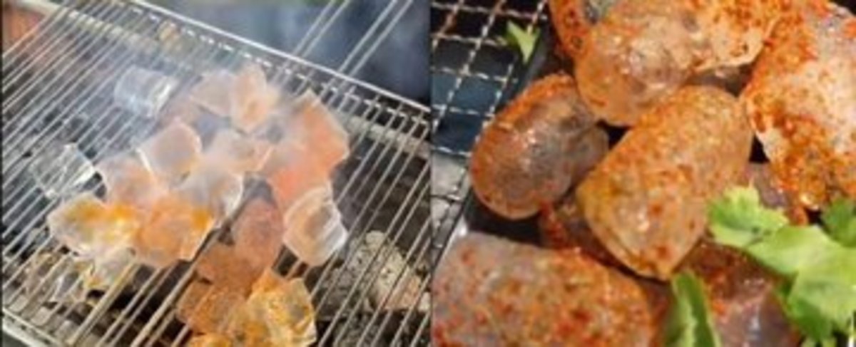 عکس/ غذای عجیب و غریب مردم چین در روز‌های گرم تابستان