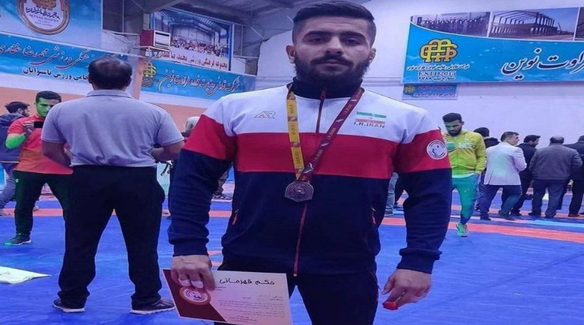 کشتی گیر بوکانی نایب قهرمان جهان شد