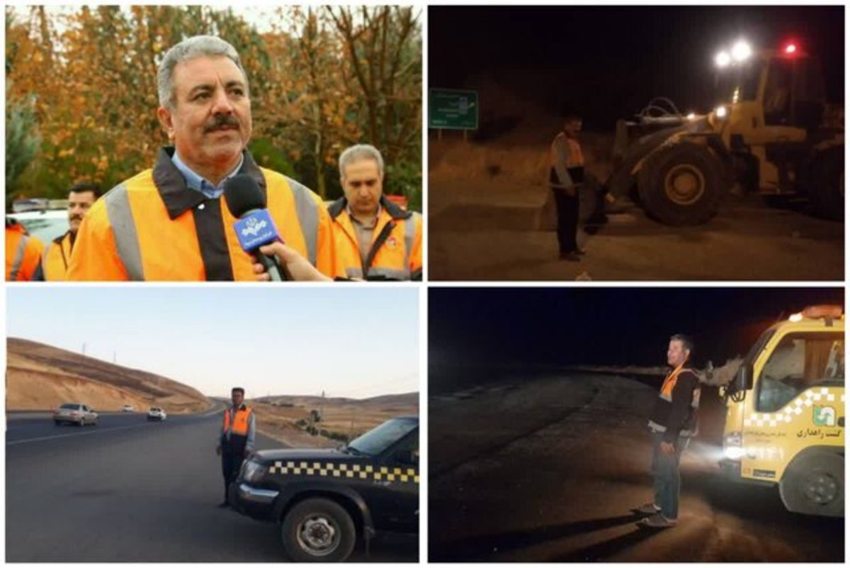 استقرار ۴۵ اکیپ راهداری لرستان در مسیر‌های بازگشت زائران اربعین