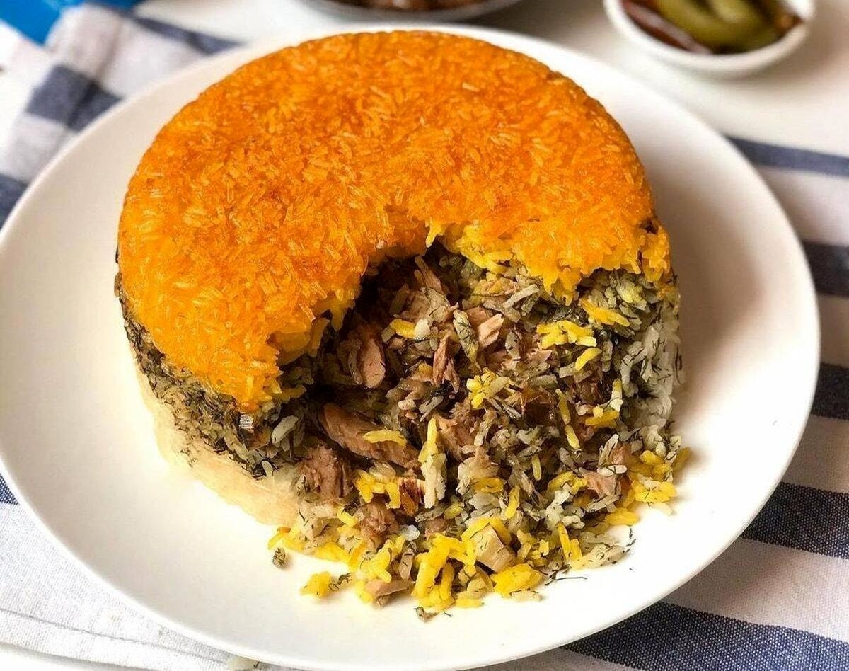 با این روش درکمترین زمان این ته چین معروف و دلچسب را آماده کن