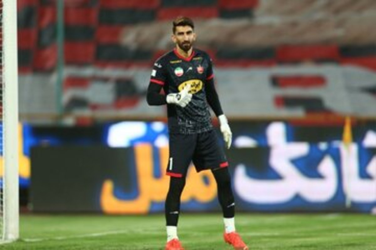 تلاش علیرضا بیرانوند برای جدال با با النصر
