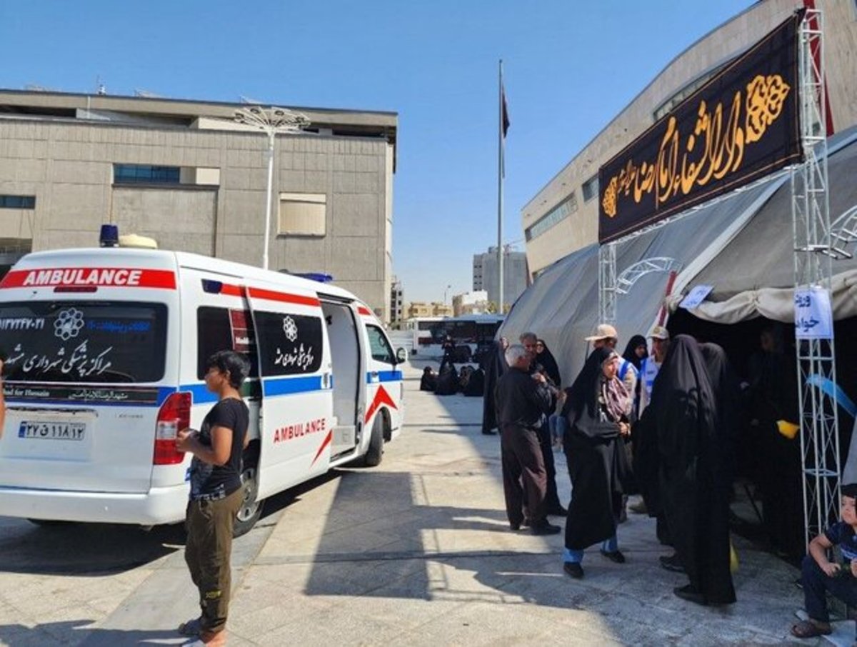 راه‌اندازی موکب درمانی مراکز پزشکی شهرداری مشهد برای خدمت به زائران دهه پایانی صفر