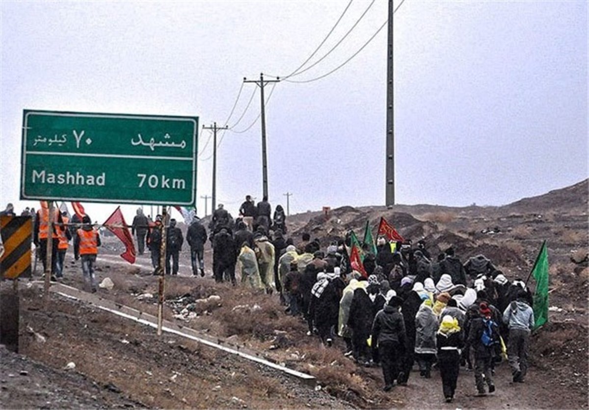 کاروان‌های زائران پیاده امام رضا (ع) از مرز ۱۲۰۰ کاروان عبور کرد‌/ ۱۹۱ هزار زائر پیاده در مسیر مشهد