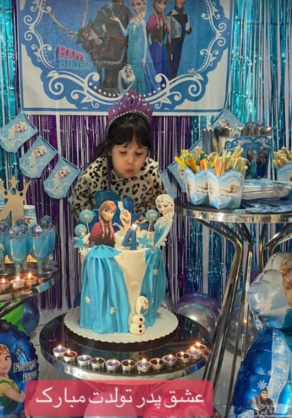 جشن تولد لاکچری دختر کوچولوی مهران غفوریان با تم فوق العاده خاص