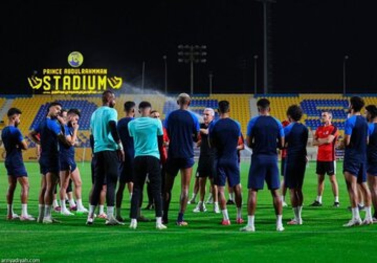 تمرین النصر به جای آزادی در این مکان عجیب برگزار شد!