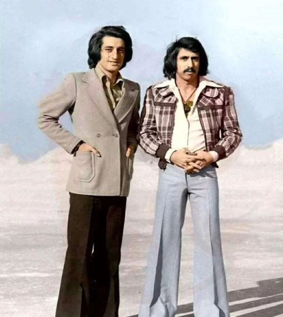 این عکس قدیمی “ابی” و “شهرام شب پره” واقعیت دارد؟ / عکس