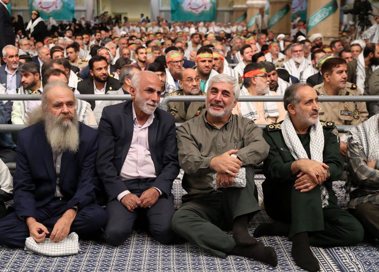 دیدار ابراهیم حاتمی‌کیا با رهبر انقلاب