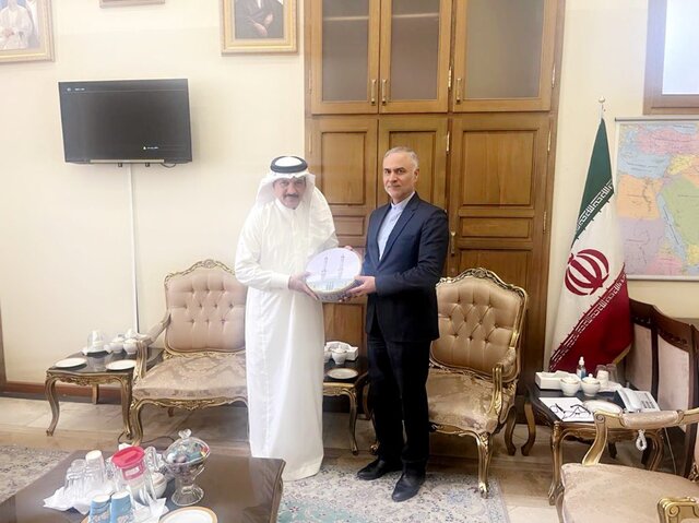رایزنی سفیر جدید عربستان با مدیر کل خلیج فارس وزارت امور خارجه ایران