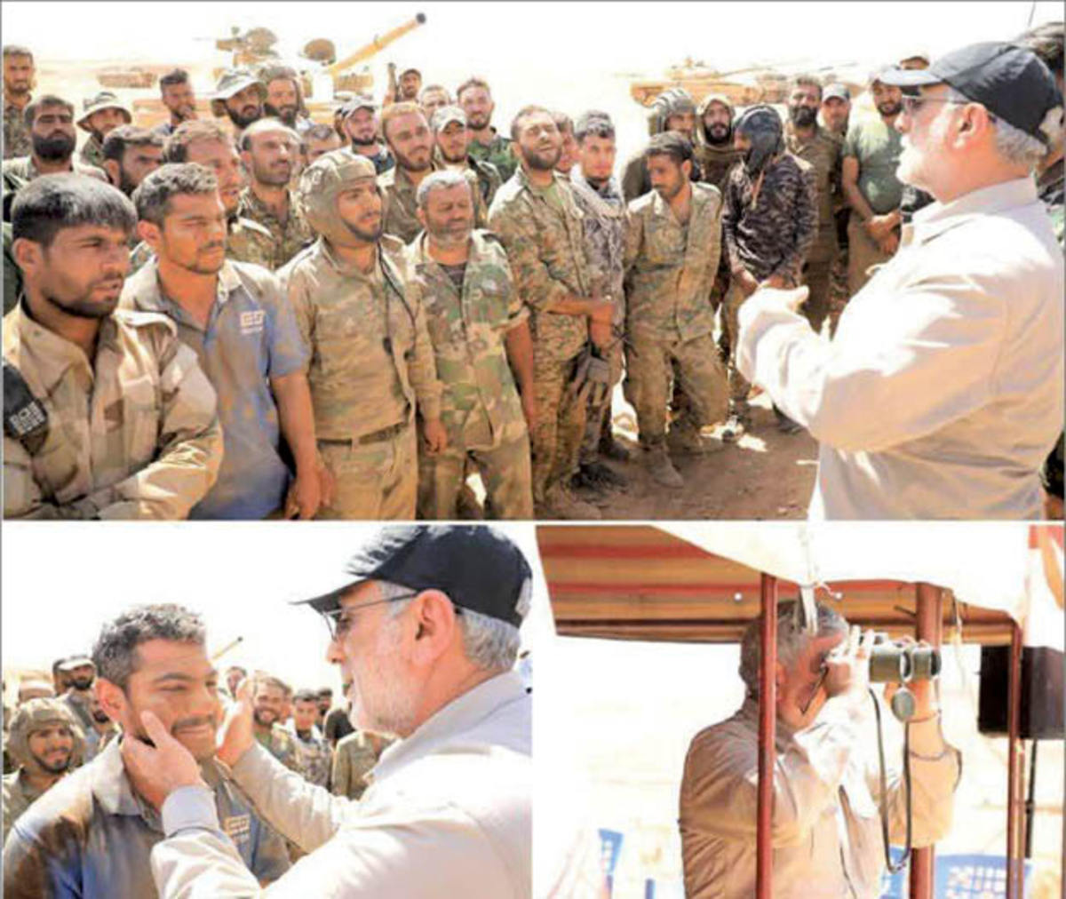 سردار در جبهه شام