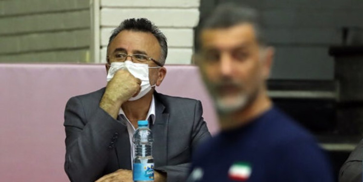 والیبال ایران باخت آقای داورزنی!