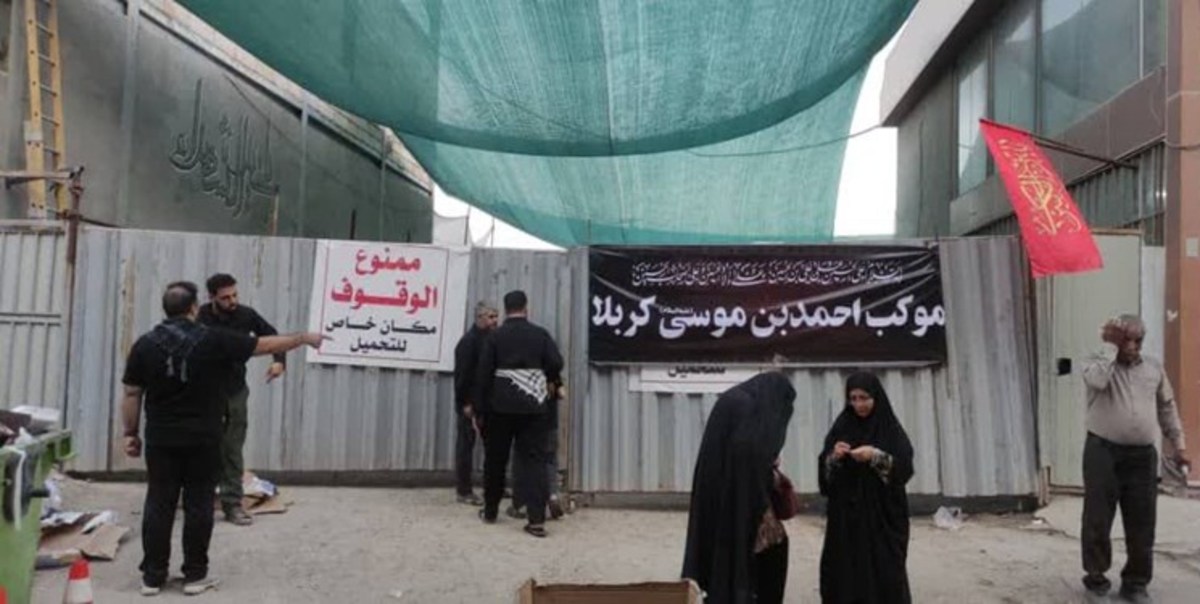موکب حضرت احمدبن موسی (ع) در کربلا پذیرای زوار اربعین حسینی است