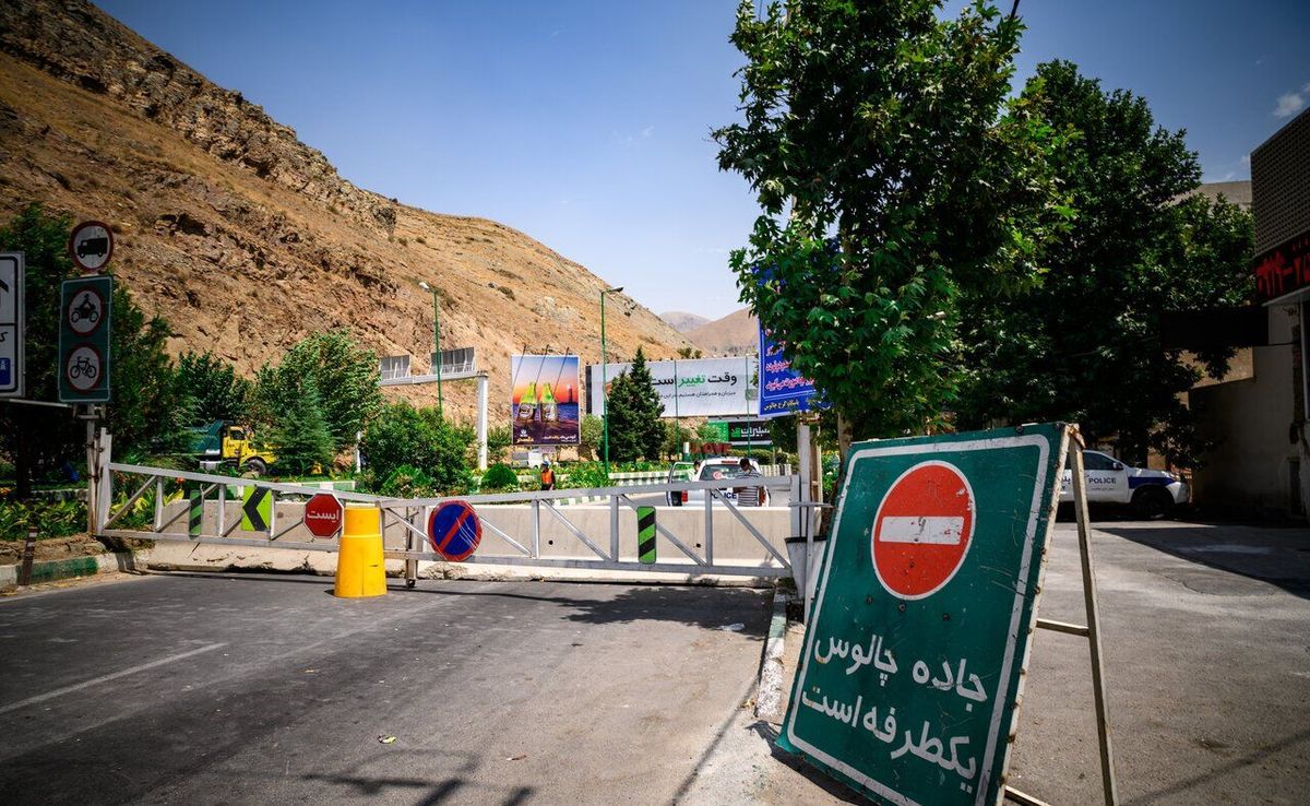 ترافیک سنگین آزادراه تهران - شمال به سمت مازندران؛ ممنوعیت تردد