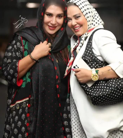 نسیم ادبی همزاد خود را پیدا کرد / لاغری خانم بازیگر در کنار بهاره رهنما به چشم آمد نسیم ادبی همزاد خود را پیدا کرد / لاغری خانم بازیگر در کنار بهاره رهنما به چشم آمد