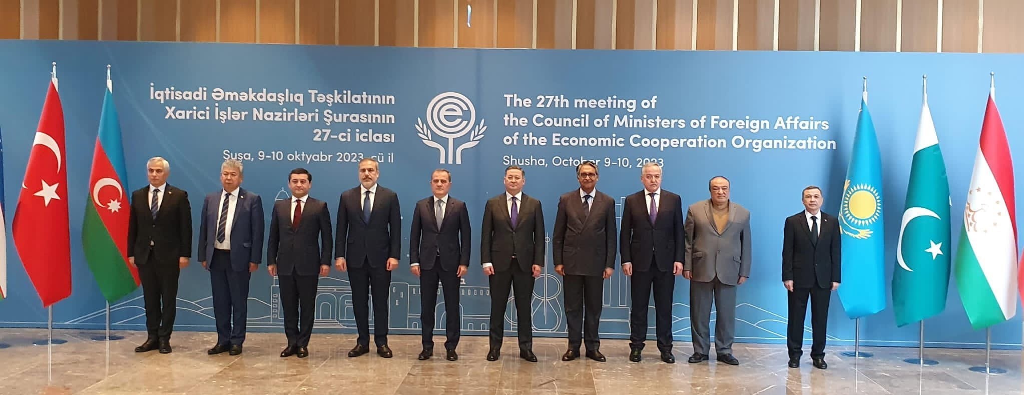 برگزاری بیست و هفتمین نشست شورای وزیران امور خارجه کشور‌های عضو اکو