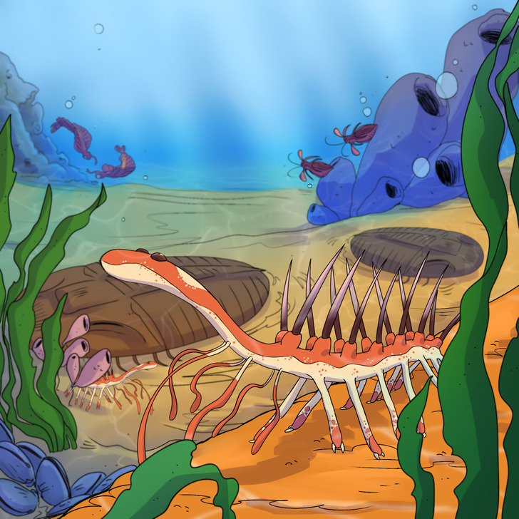 این موجودات وحشتناک نزدیک به ۵۰۰ میلیون سال قبل روی کره زمین زندگی می‌کرده اند!