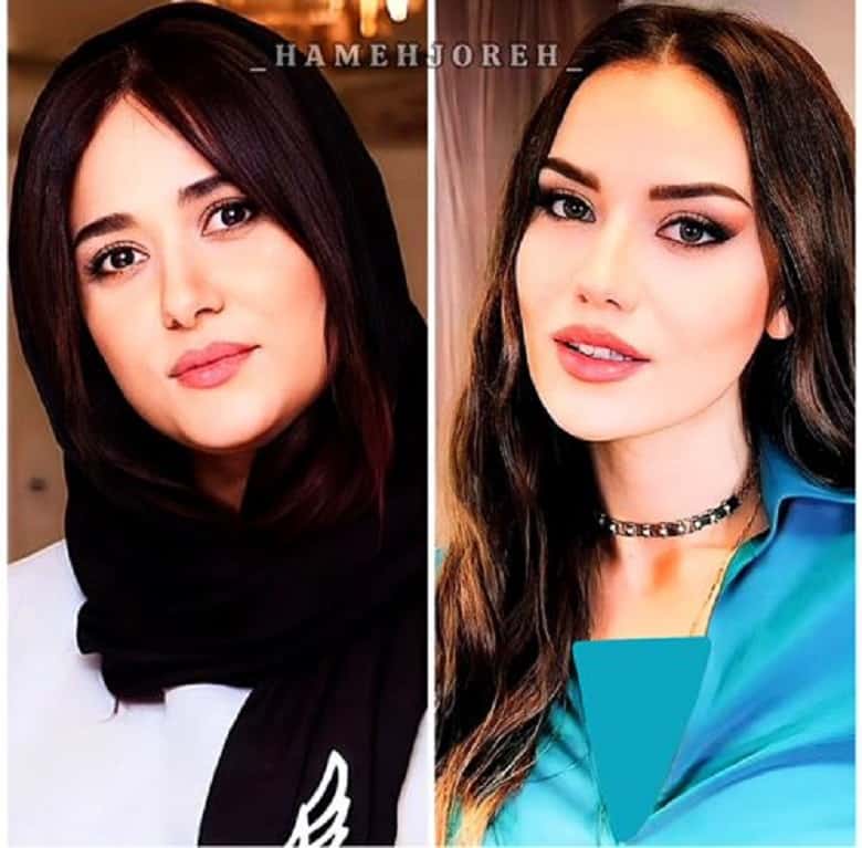 عکس شباهت عجیب این بازیگر مشهور ترک به پریناز ایزدیار