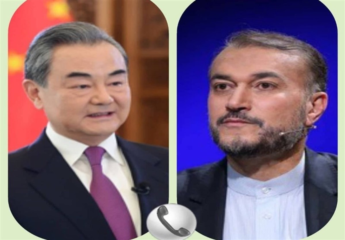 رایزنی تلفنی وزرای خارجه ایران و چین
