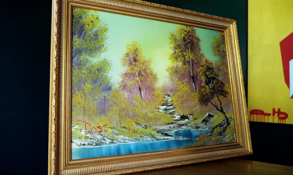 حراج «پیاده روی در جنگل»، نقاشی ۳۰ دقیقه‌ای باب راس به ارزش ۱۰ میلیون دلار!