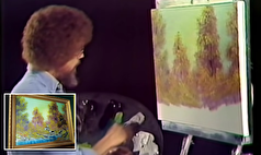 حراج «پیاده روی در جنگل»، نقاشی ۳۰ دقیقه‌ای باب راس به ارزش ۱۰ میلیون دلار!