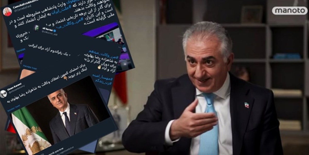 طلاق سلطنت‌طلب‌ها از رضا پهلوی