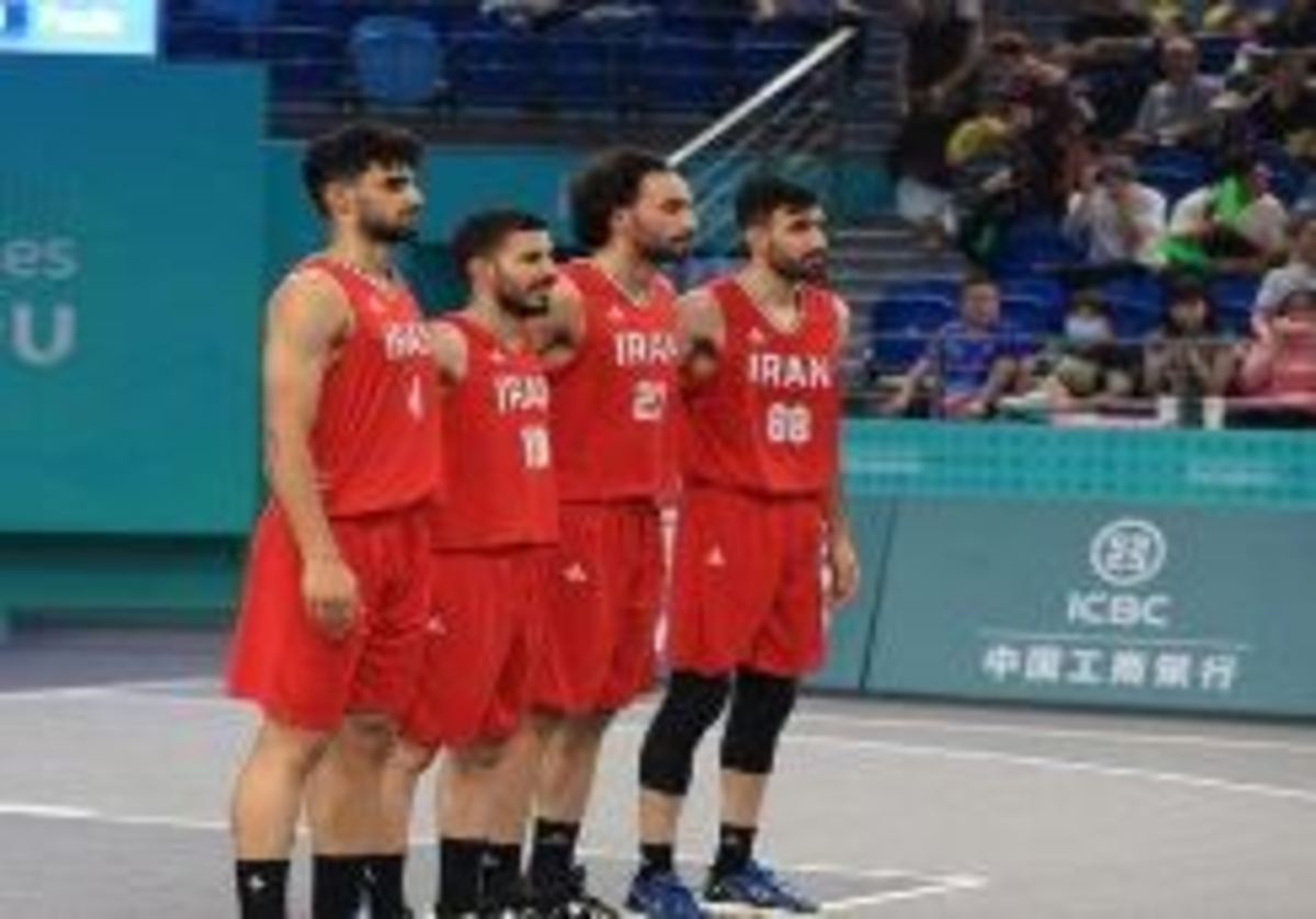پیروزی بسکتبال سه نفره ایران مقابل ژاپن
