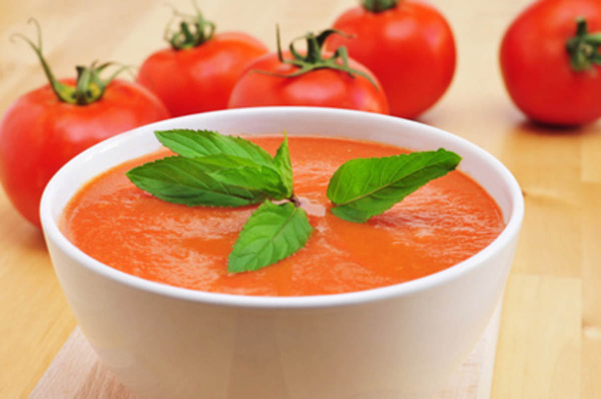 دستور پخت آش متفاوت و خوشرنگ گوجه فرنگی +فواید