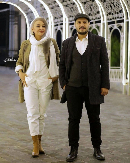 تیپ جذاب بازیگران زخم کاری غوغا کرد / شیک پوشی جواد عزتی و همسرش دل همه را برد