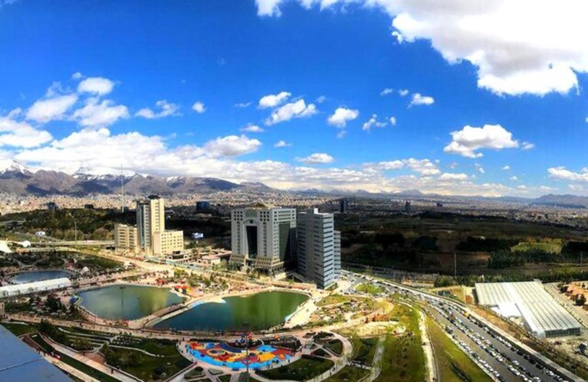 کیفیت هوای در تهران در وضعیت قابل قبول