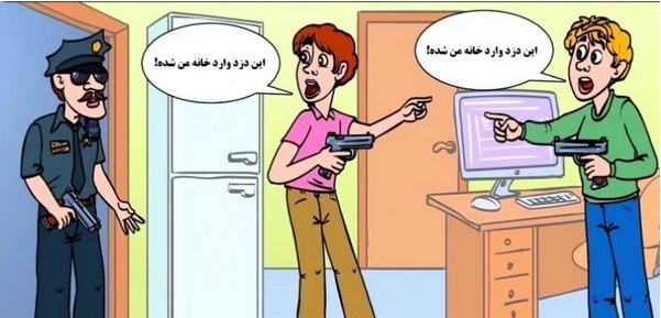 دزد را پیدا کن!