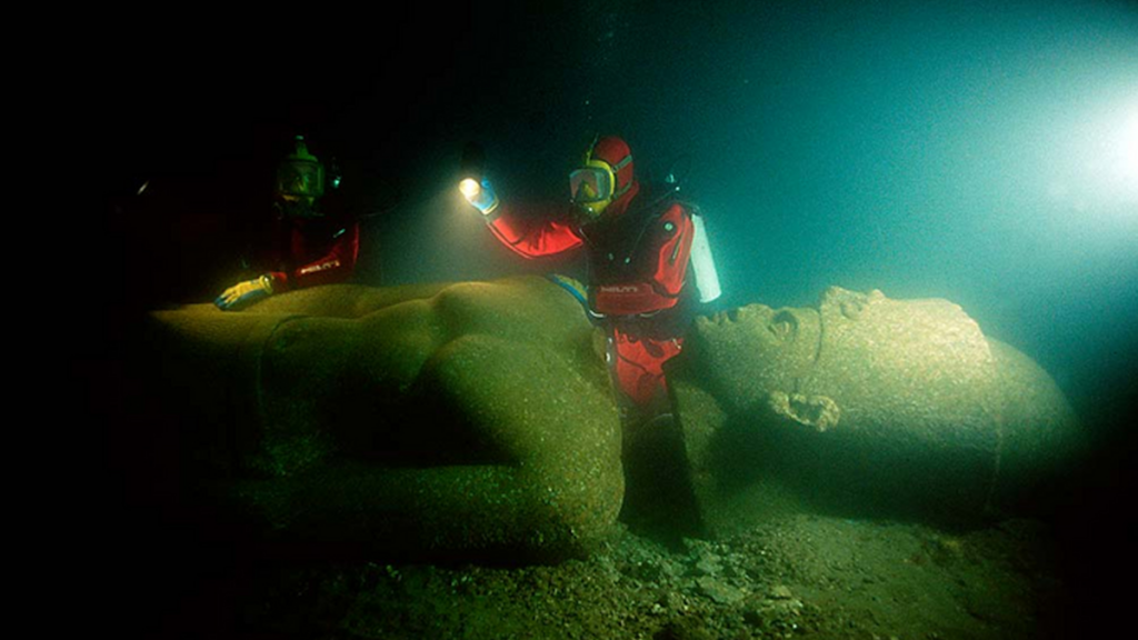 «نسخه مصری آتلانتیس» در اعماق دریای مدیترانه کشف شد