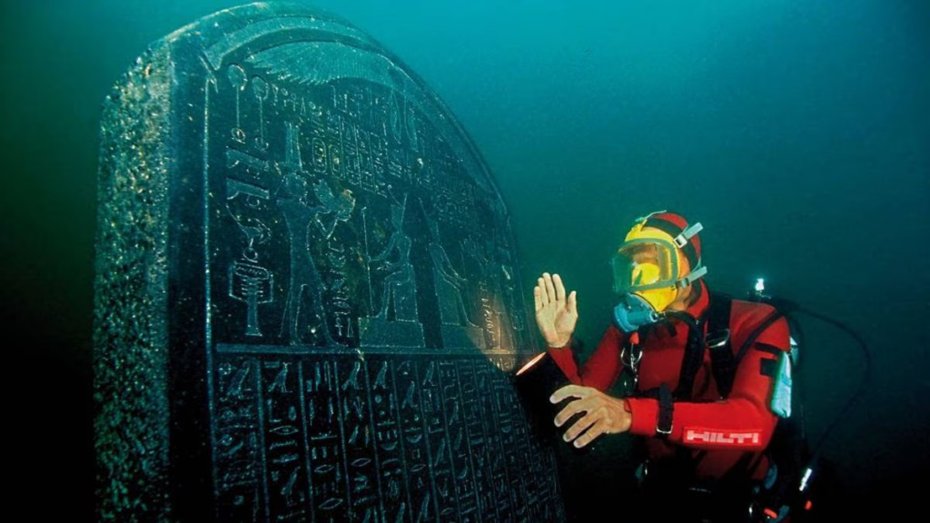 «نسخه مصری آتلانتیس» در اعماق دریای مدیترانه کشف شد