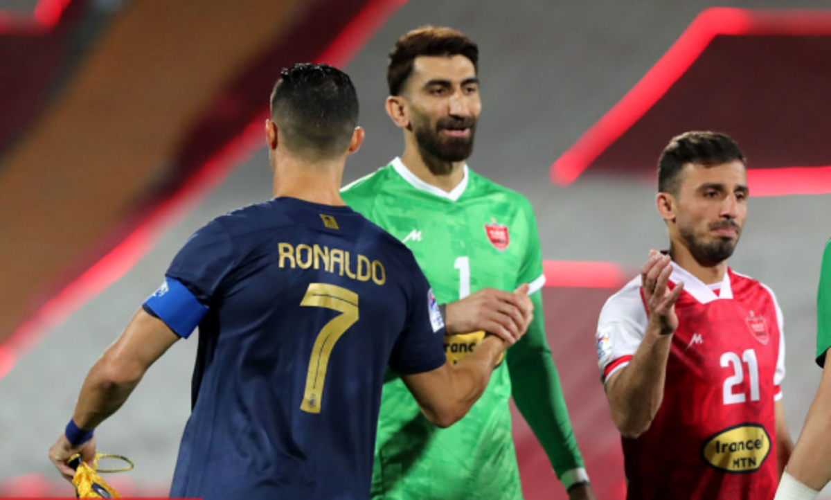 شوخی جالب بیرانوند در راه قطر