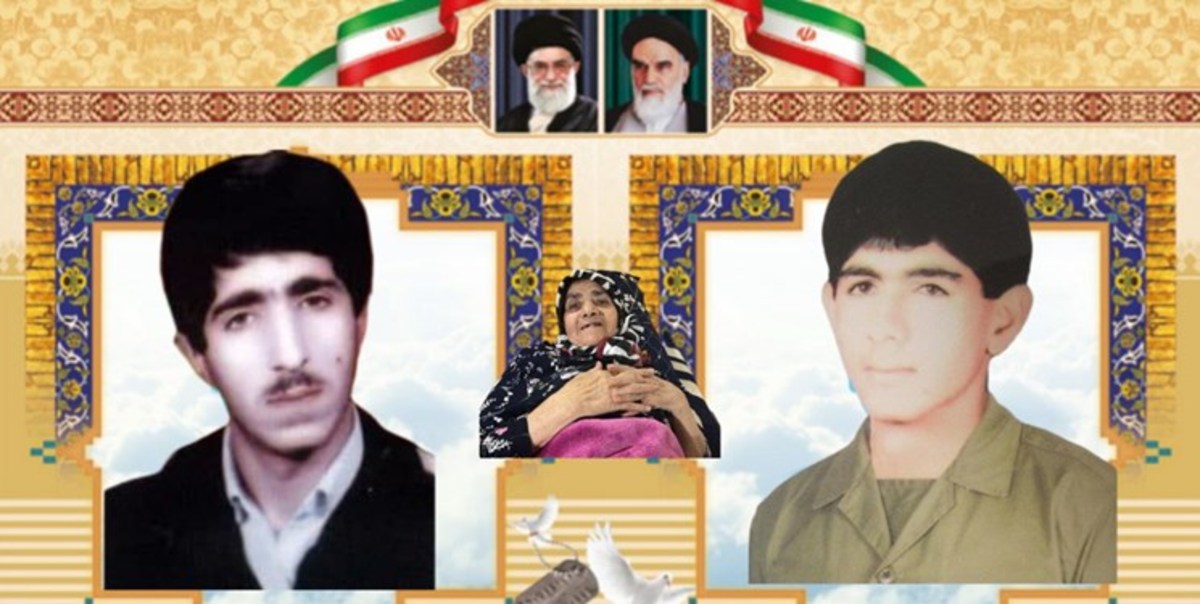 مادران شهیدان بابایی‌ملکشاه آسمانی شد