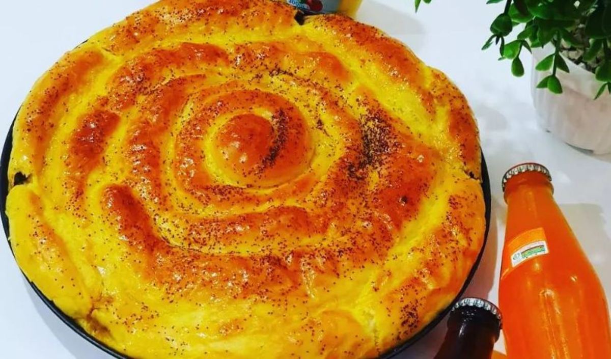 آموز پخت نان فطیر خوشمزه و بی نظیر عربی با مرغ و قارچ
