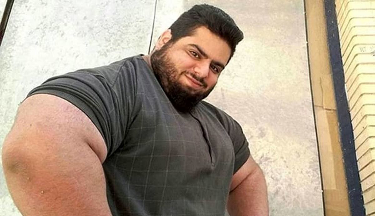 هالک ایرانی با این استایل عجیب، برادران ورزشکارش را معرفی کرد + عکس